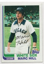 1982 Topps Baseball Card #748 Marc Hill-White Sox