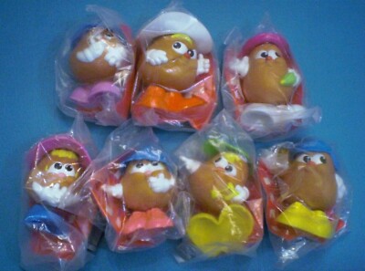 McDonald's 1992 - Potato Head Kids - Nearly Complete Set of 7 MIP