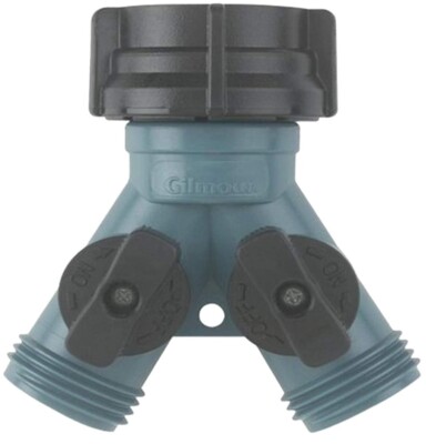 GILMOUR 800174-1002 POLY GARDEN HOSE Y SPLITTER WITH CUT OFF 1389170 | eBay