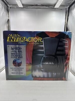 NIB Aura Interactor Virtual Reality Game Wear 1994 Sega Genesis Super Nintendo