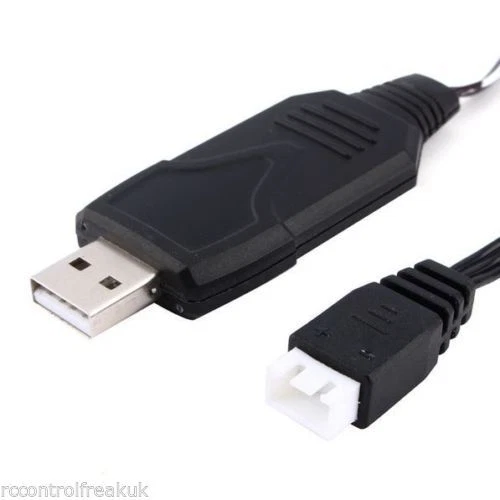 Hubsan X4 H502S H502E RC Quadcopter 7,4V Lipo USB Batterieladegerät - UK - Bild 2 von 4