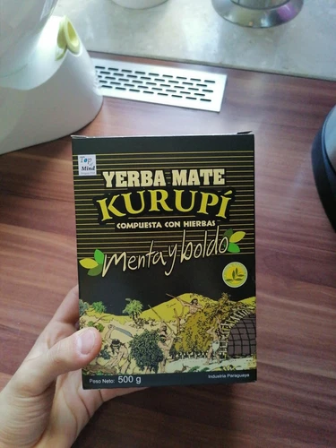 Kurupi Mint Boldo Yerba Mate 500 g