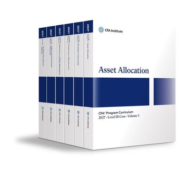 Cfa Institute | 2027 CFA  Program Curriculum, Level III Portfolio Management...