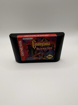 Castlevania: Bloodlines Sega Genesis Authentic & Tested (Majesco Variant)   