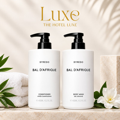 Byredo Bal d Afrique Body Wash & Body Lotion Set   Hotel Collection 450ml