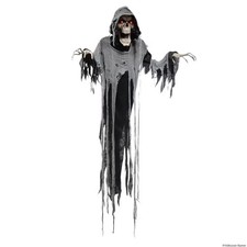 6' Hanging Animated Reaper Halloween Decor - A857