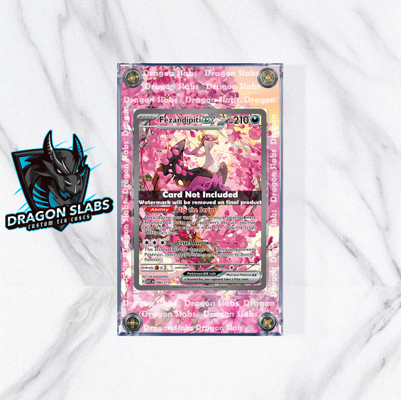 Pokemon Fezandipiti EX 288/217 SIR Ascended Heroes Extended Artwork Case