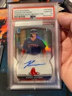 2023 Bowman Chrome Refractor Roman Anthony Auto PSA 10