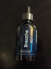 BREATHE 8-IN-1 Mullein Drops For Lungs Detox & Lung Cleanse Peppermint 2fl oz