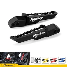 For Honda Monkey 125 2019-2025 Rear Foot Pegs Passenger Footrest Pedals Footpegs