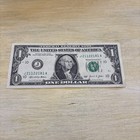 Trinary Fancy Serial Number,  One Dollar Bill  J 21122181 A  2021 — photo 1