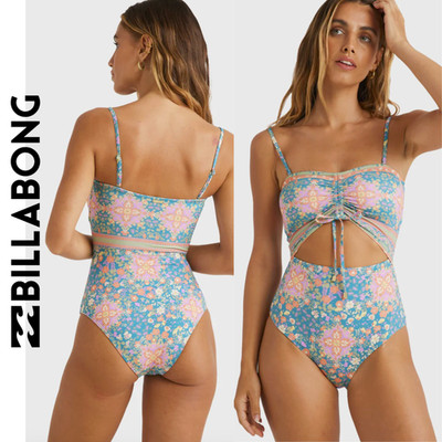 BNWT BILLABONG WOMEN S SUNRISE COAST SUMMER ONE PIECE SWIMSUIT MEDIUM/10
