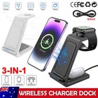 3in1 Wireless Charger Dock Charging Station For Apple Watch iPhone 16 15 14 13