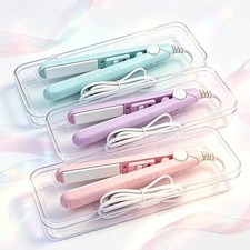 Mini Hair Straightener Iron Ceramic Straightening Styling Tools Hair Curler -USA