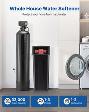 Water Softener, 48,000 Grains Whole House Water Softener System, with Automatic