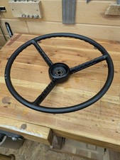 Vintage 3 Spoke Steering Wheel Hot Rod Rat Rod Custom