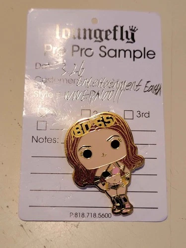 Loungefly Pro Sampler Funko WWE Sasha Banks Pin