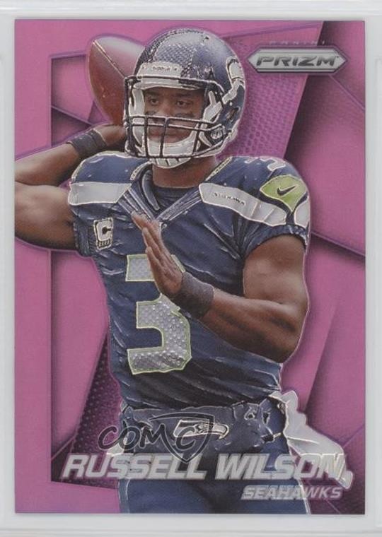 2014 Panini Prizm Purple Prizm Russell Wilson #138