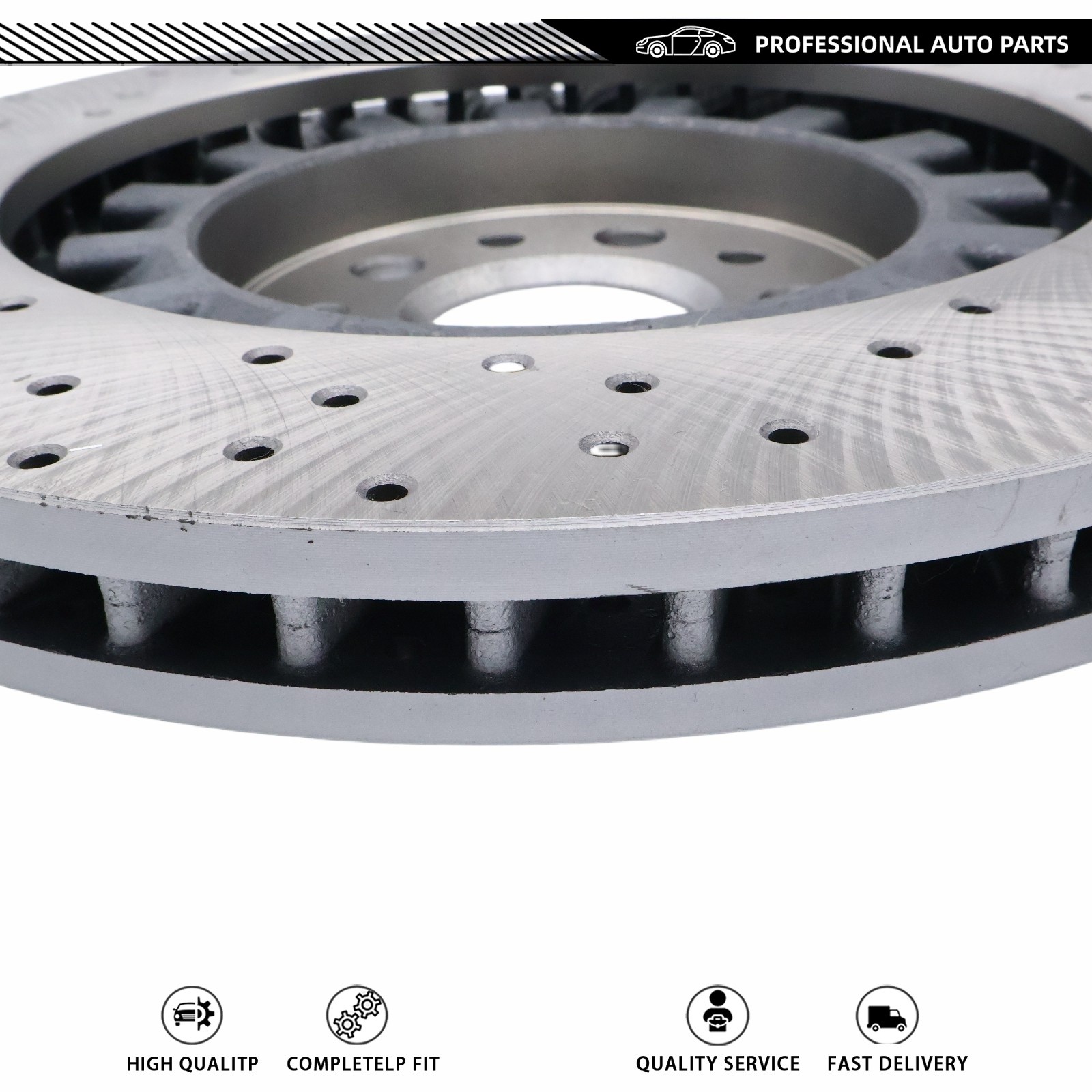 Maserati Ghibli 2014 Front Left, right Brake discs Pair P/N 670030935