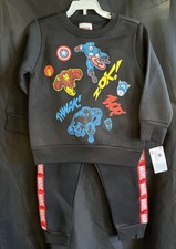 Marvel Heroes Toddler Sweatshirt Jogger Set Size 4t