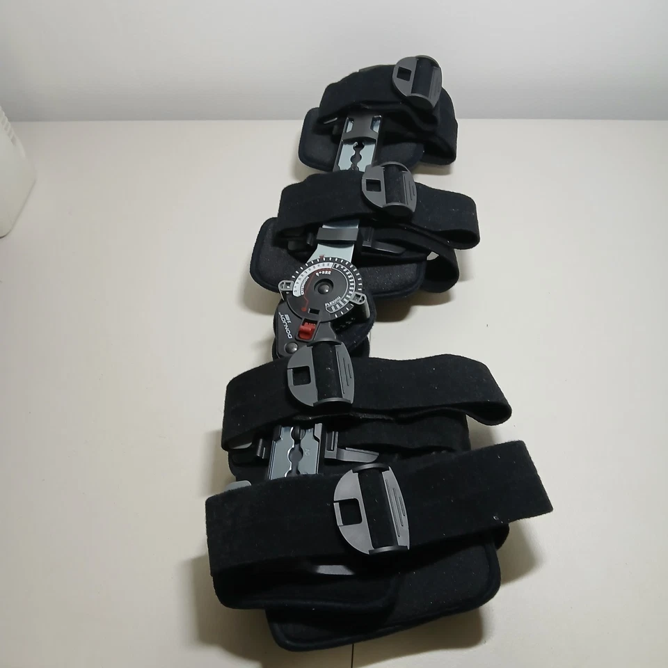 DONJOY X-ROM Postoperatorio Universal Ajustable Rodillera Extensión Flexión Izquierda/Derecha Foto 3 de 4