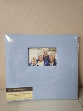 Light Blue Scrapbook Album By Recollections Front Photo Window 12"x12"