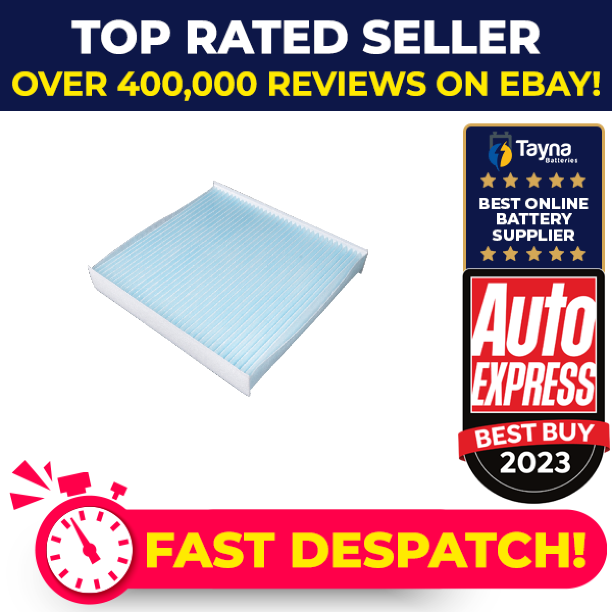 Pollen / Cabin Filter fits NISSAN MICRA K14 9 1.0 1.5D 2016 on Blue Print New