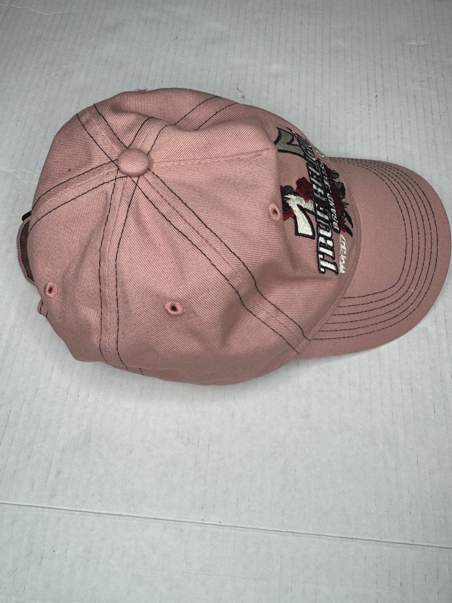True Religion Dusty Pink Rose Embroidered Baseball Cap | eBay display picture 2