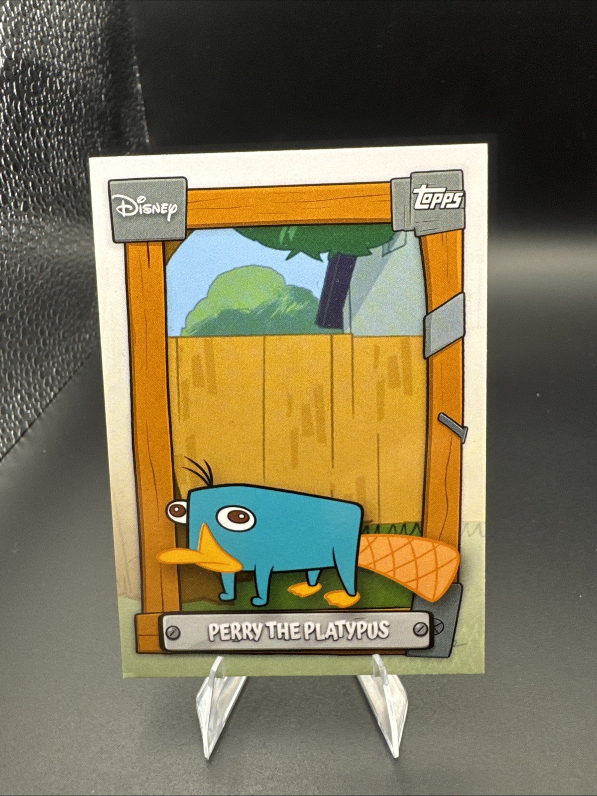 2026 Topps Disney Neon - Phineas and Ferb Perry The Platypus #P&F-5