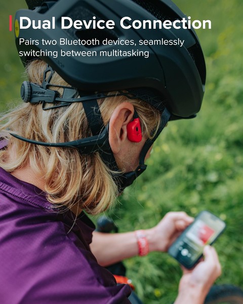 Alternate view of Suunto Wing Open-ear Bone Conduction Headphone, Bluetooth Wireless Sport