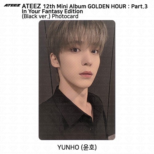 Tarjeta fotográfica oficial ATEEZ Golden Hour Part.3 In Your Fantasy Edition QR - Imagen 40 de 72