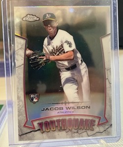 2025 TOPPS CHROME JACOB WILSON RC YOUTHQUAKE SP