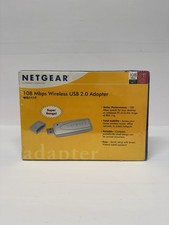 Netgear WG111T Adattatore di rete USB 2.0 wireless 108 Mbps nuovo sigillato
