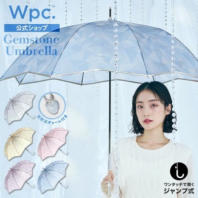Wpc. Gemstone Clear Vinyl Umbrella Long Umbrella Japan