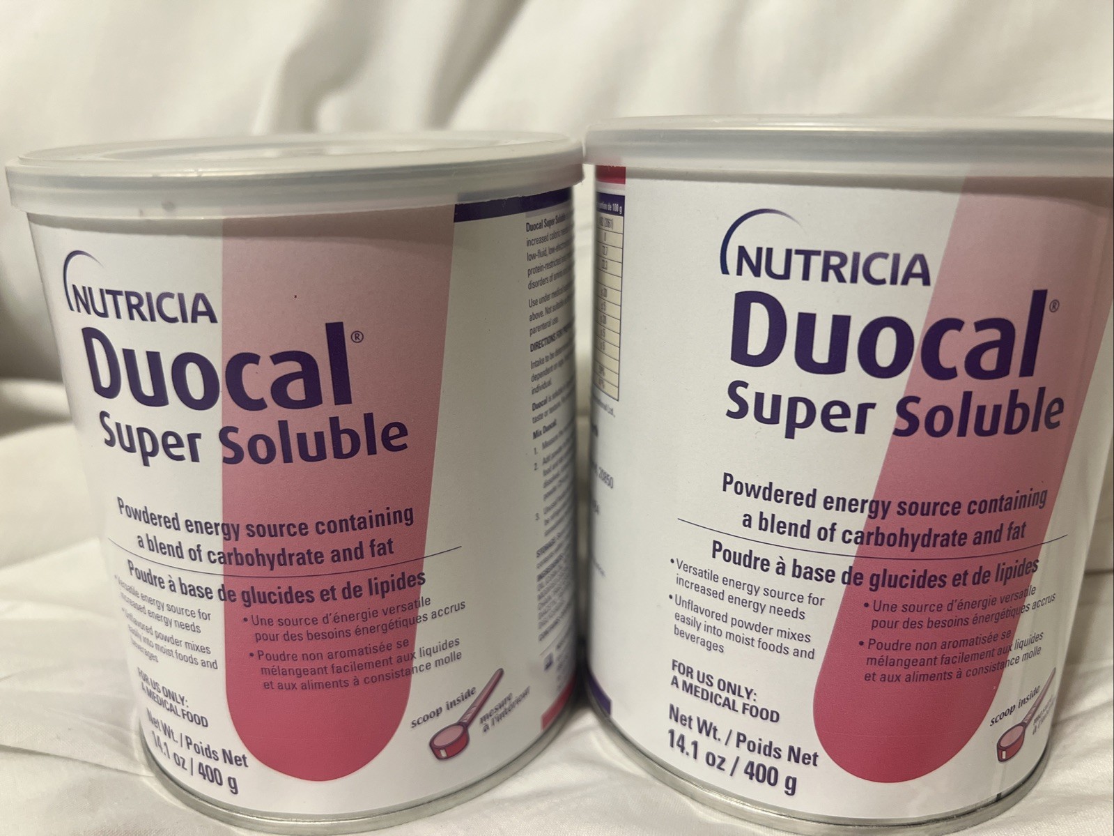 Nutricia Duocal [2 Cans] High Calorie Super Soluble Powder Supplement ...