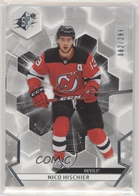 2020-21 SPx 82/299 Nico Hischier #38 2d8