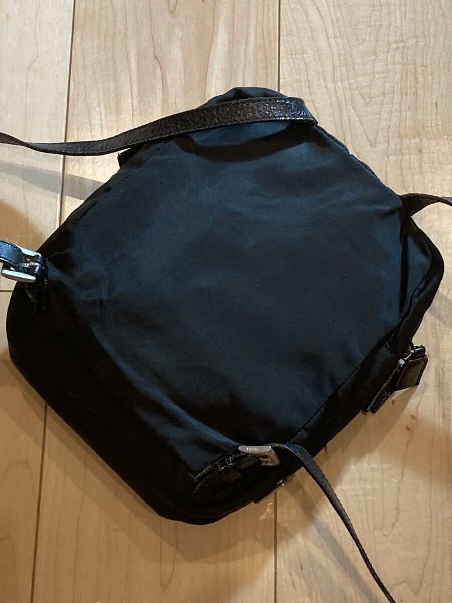 Prada Mini Backpack Black Crocodile Embossed Leat… - image 4