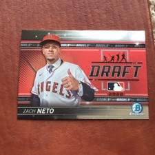 2022 Bowman Draft Zach Neto BDN-3 Bowman Draft Night | Los Angeles Angels