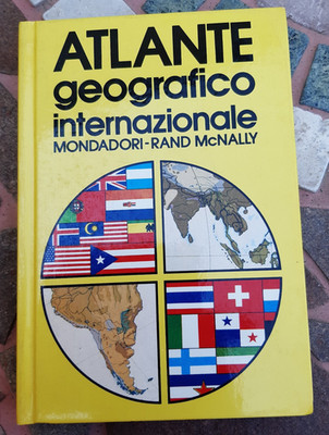 RAND McNALLY - INTERNATIONALER GEOGRAPHISCHER ATLAS (ED. MONDADORI)