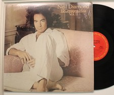 Neil Diamond Lp 12 Greatest Hits Vol. Ii On Columbia - Vg / Vg  In Shrink 