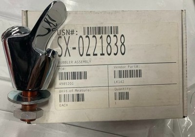 Chrome Drinking Fountain Bubbler Assembly/USN SX-0221838 LK142