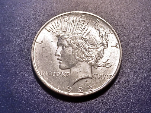 Choice BU 1922-D U.S. Peace Dollar