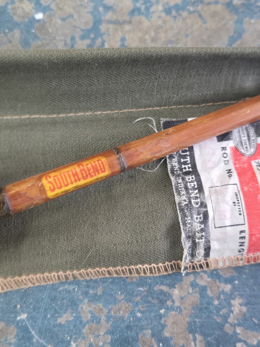 SOUTHBEND FLY ORENO 5060-B4 希少FLY ROD South Bend 4 Piece Fly Rod