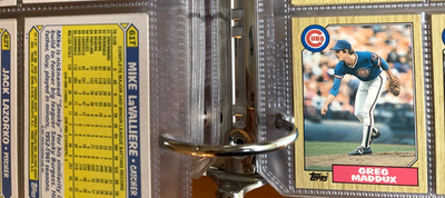 1987 Topps Baseball Complete Set & Complete Traded Set in Album