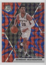 2019 Panini Mosaic Rookies Reactive Blue Prizm Quinndary Weatherspoon #204 2l4