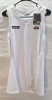 Ellesse Women's Size 6 White Ranaldi Dress New *Flaw*