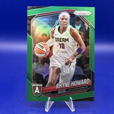 2025 Panini Prizm WNBA Basketball Rhyne Howard Green Prizm #11 Atlanta Dream