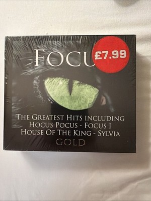 FOCUS  The Gold Collection  EEC GOLD 2CD-disc set R2CD 42-78 SEALED, BRAND NEW!