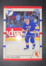 1990-91 Score - Paul MacLean #203