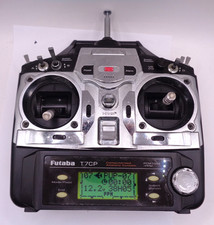 TRASMETTITORE FUTABA T7CP 7 CANALI 35MHZ BUONE CONDIZIONI MODALITÀ 2 BATTERIA 2650mah